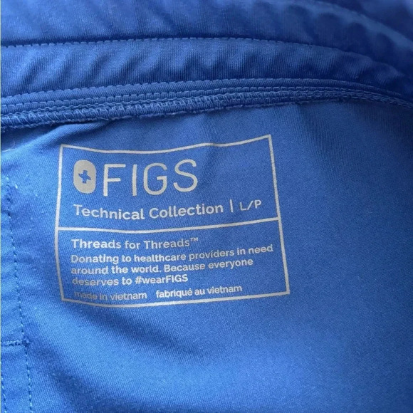 FIGS LIMITED EDITION ZAMORA JOGGERS Size L Petite Nurse Scrubs Medical Doctor - Picture 8 of 13